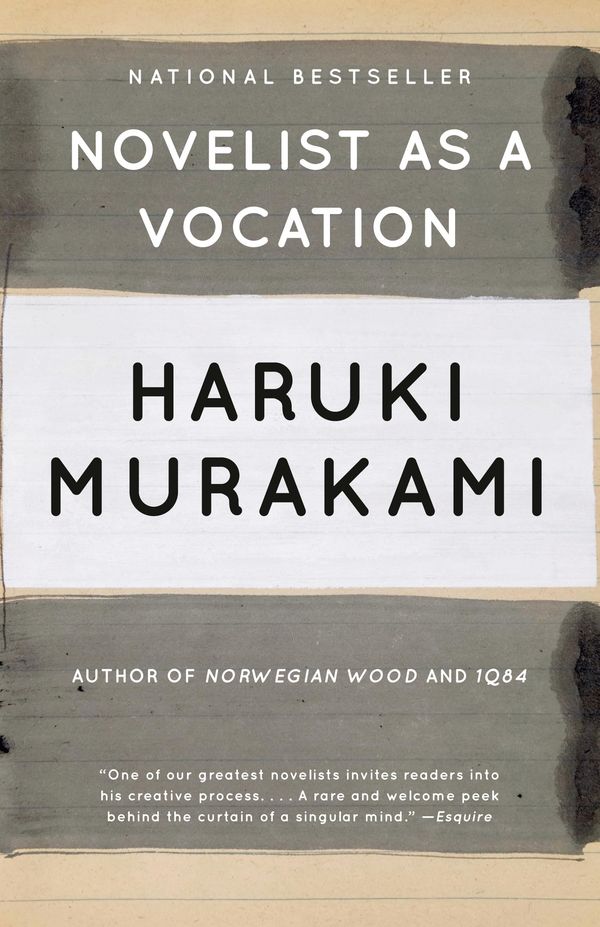 Novelist as a Vocation Book Cover