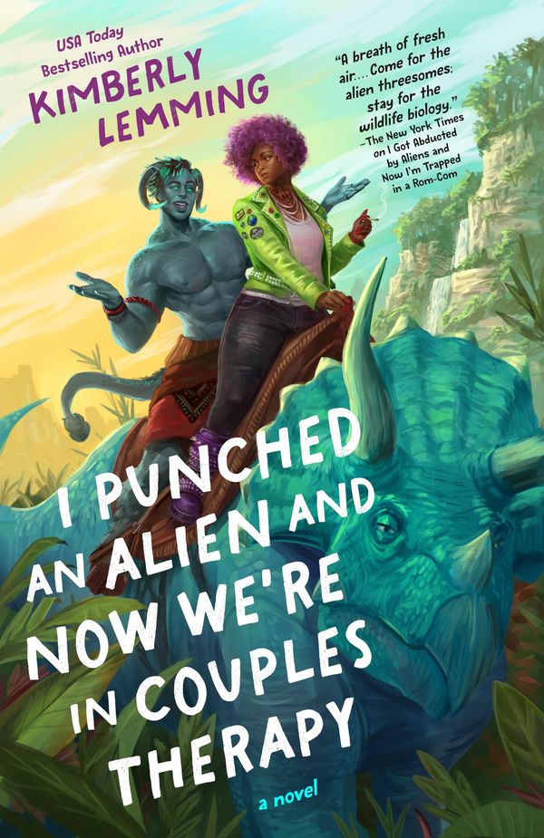 I Punched an Alien and Now We're in Couples Therapy Book Cover
