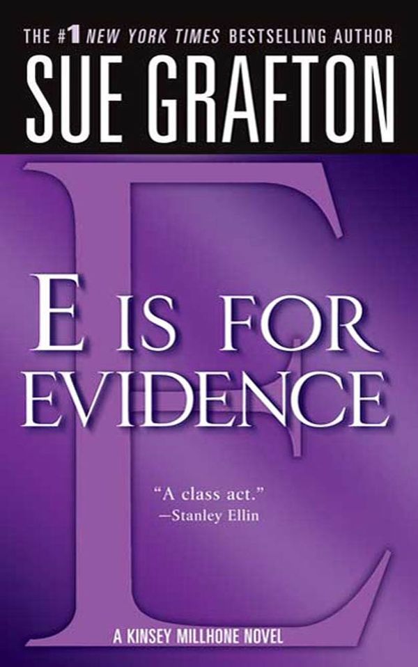 "E" is for Evidence Book Cover