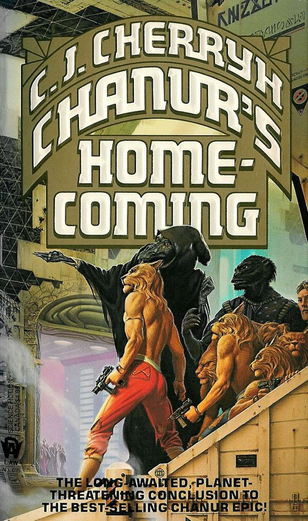 Chanur's Homecoming Book Cover
