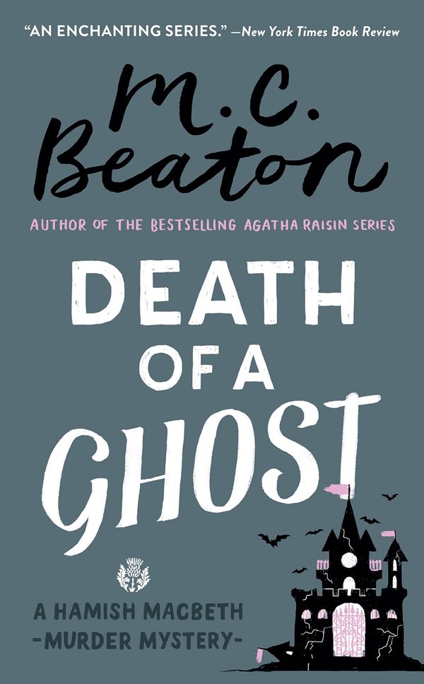 Death of a Ghost Book Cover