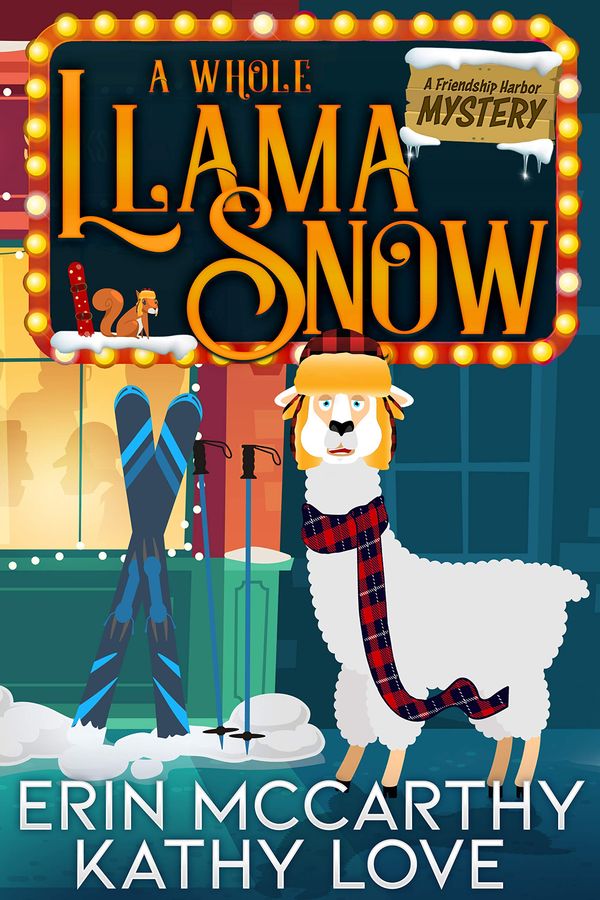 A Whole Llama Snow Book Cover