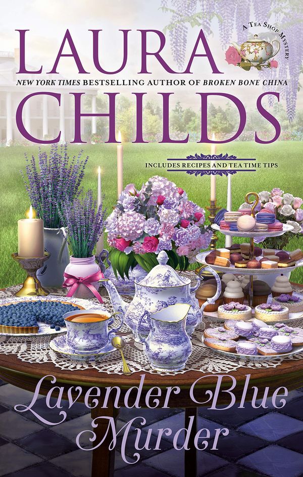 Lavender Blue Murder Book Cover