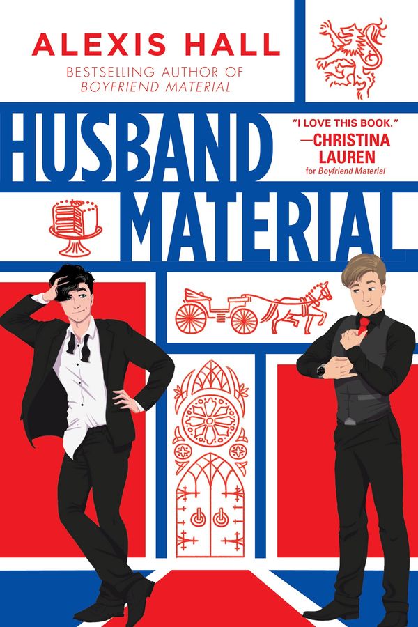 Husband Material Book Cover