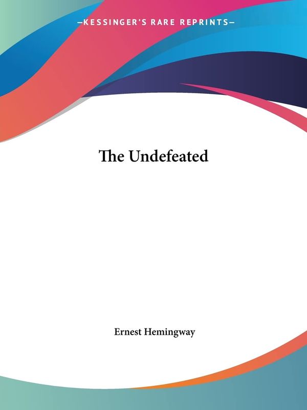 The Undefeated Book Cover