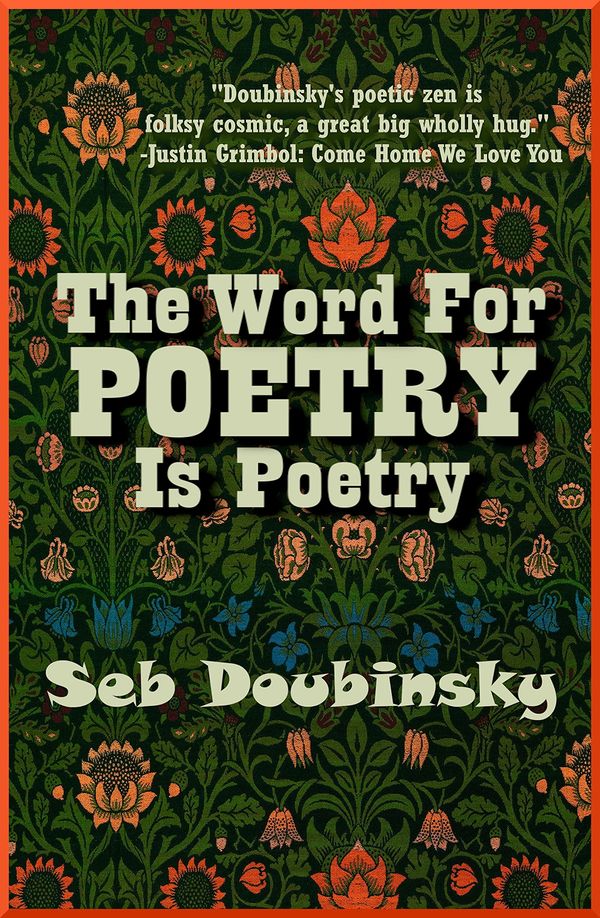 The Word For Poetry Is Poetry Book Cover