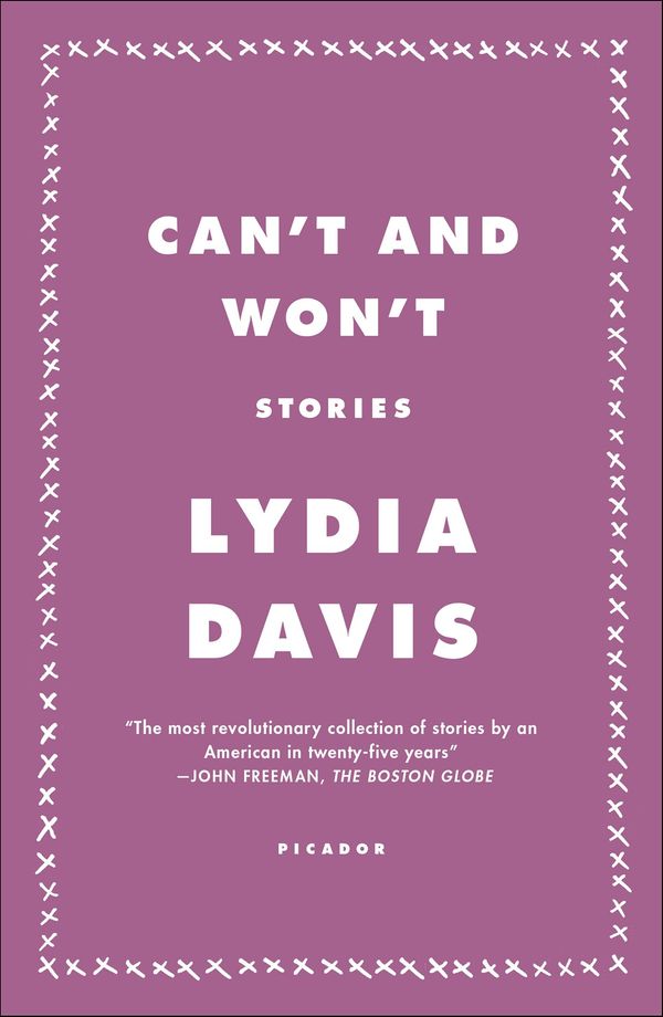 Can't and Won't Book Cover