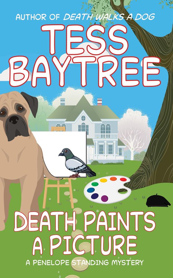 Death Paints a Picture Book Cover