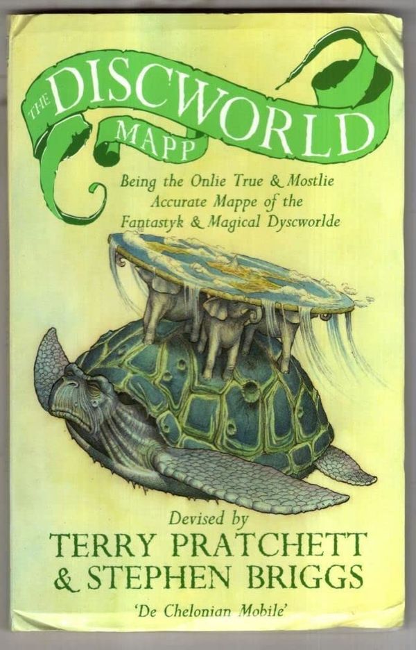 Discworld Map Book Cover