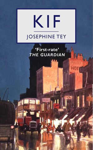 Recent book by Josephine Tey