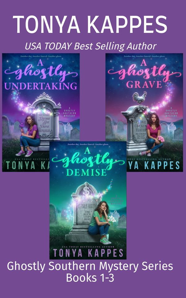 A Ghostly Southern Mystery Series Books 1-3 Book Cover