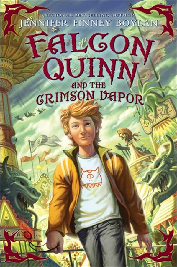 Falcon Quinn and the Crimson Vapor cover