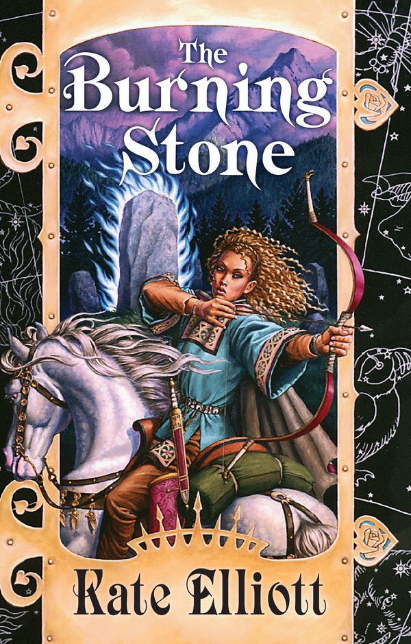 The Burning Stone Book Cover