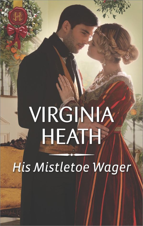 His Mistletoe Wager Book Cover