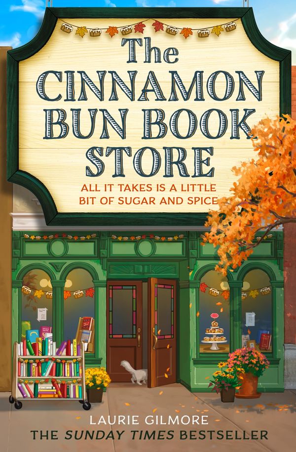 The Cinnamon Bun Book Store Book Cover
