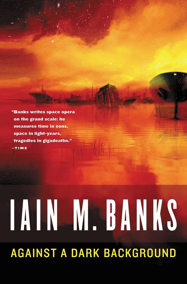 Against a Dark Background Book Cover