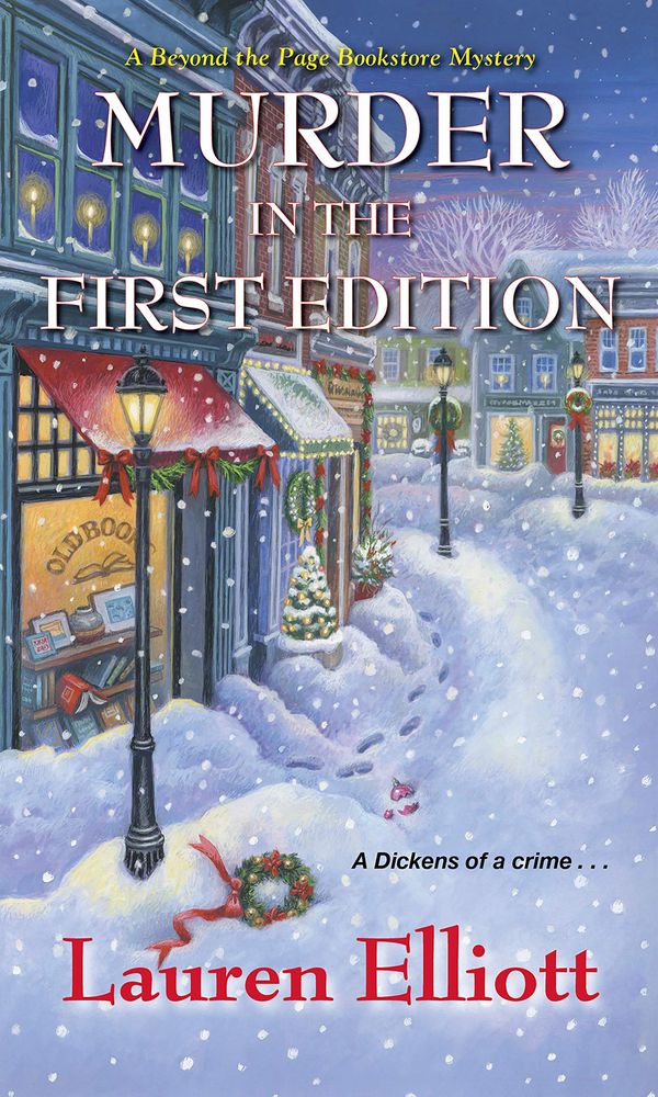 Murder in the First Edition Book Cover