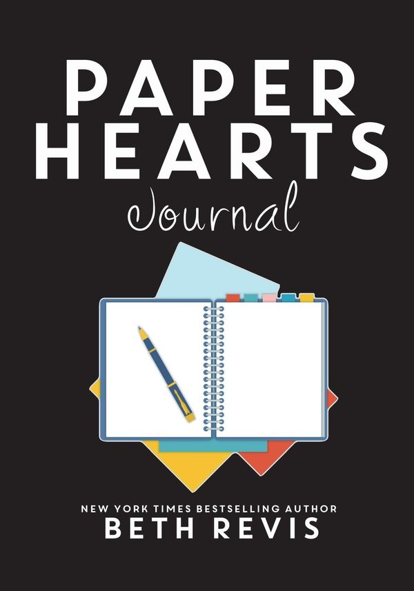 Paper Hearts Journal Book Cover