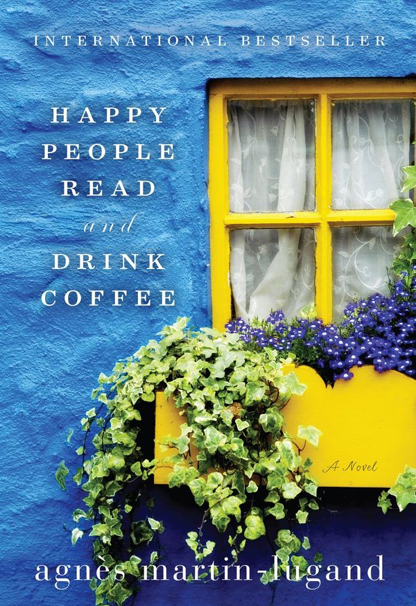 Happy People Read and Drink Coffee Book Cover