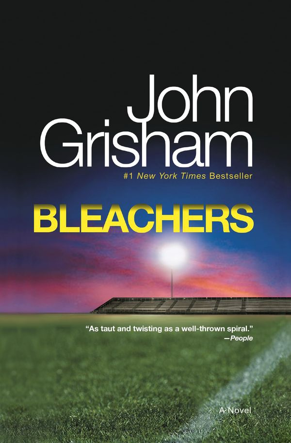 Bleachers Book Cover