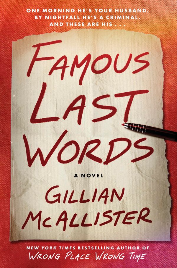 Famous Last Words Book Cover