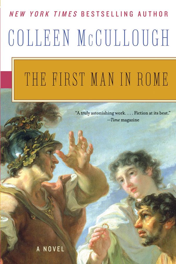 The First Man in Rome cover