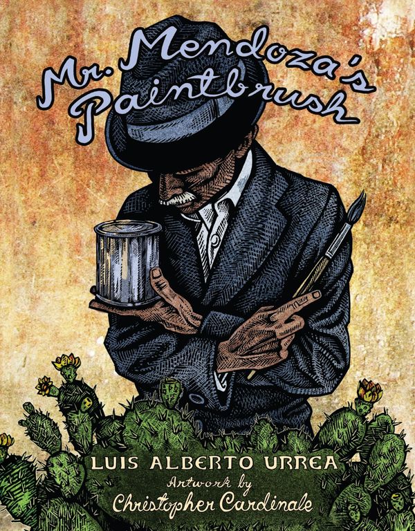 Mr. Mendoza's Paintbrush Book Cover
