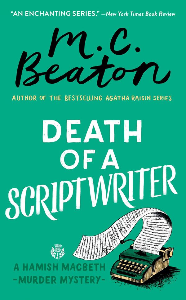 Death of a Scriptwriter Book Cover
