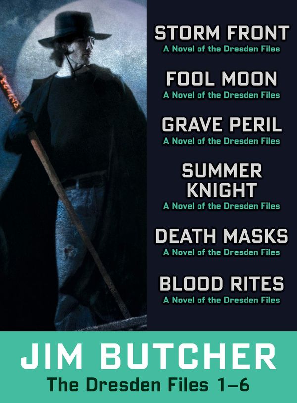 The Dresden Files Collection 1-6 Book Cover
