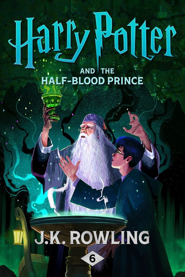 Harry Potter and the Half-Blood Prince Book Cover