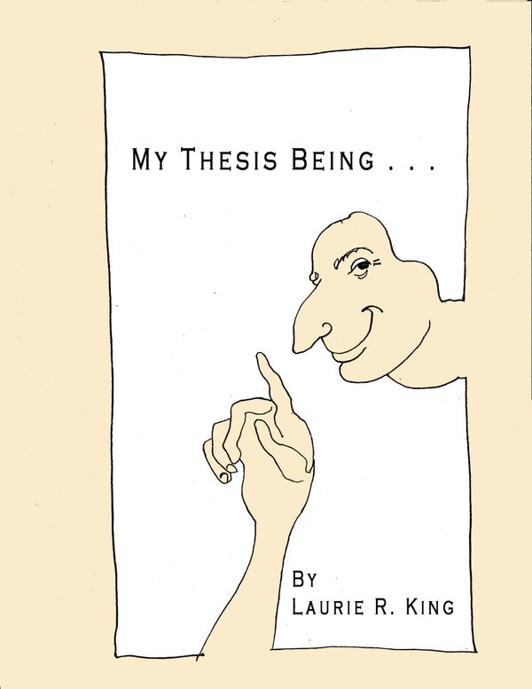 My Thesis Being . . . Book Cover