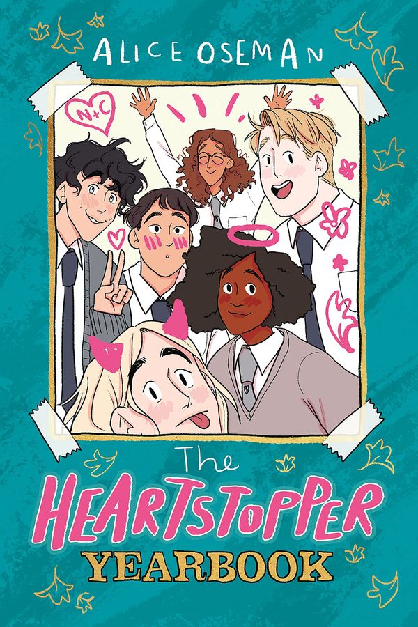 The Heartstopper Yearbook Book Cover