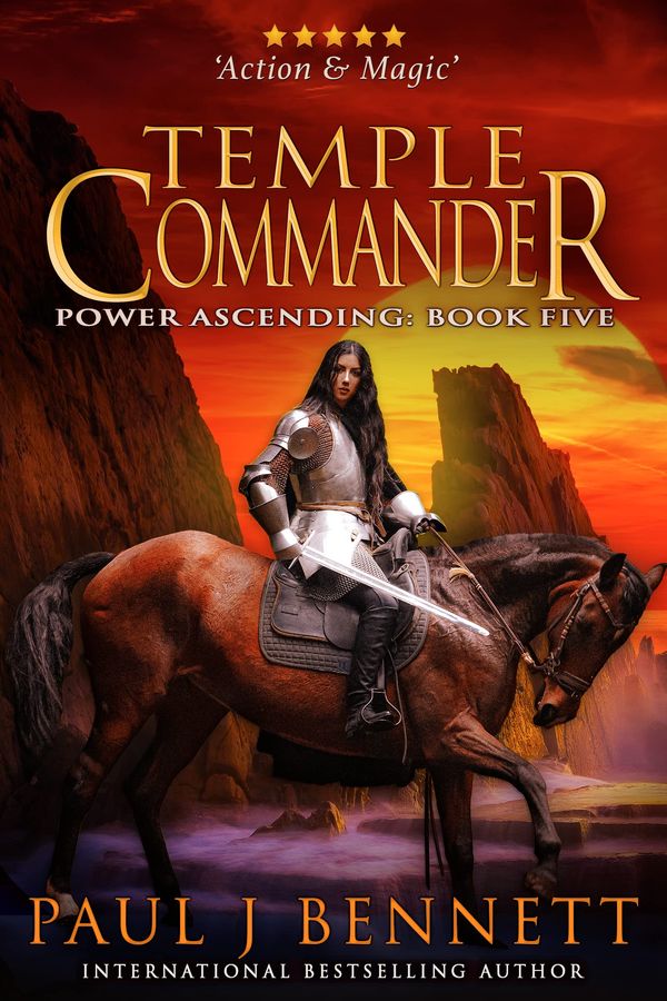 Temple Commander Book Cover