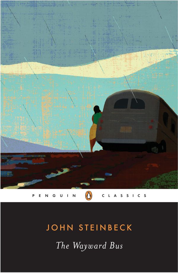 The Wayward Bus Book Cover