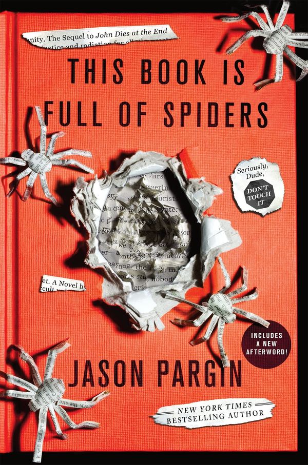 This Book Is Full of Spiders: Seriously, Dude, Don't Touch It cover