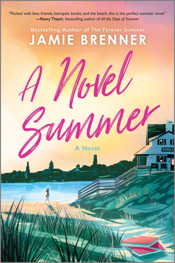 A Novel Summer Book Cover