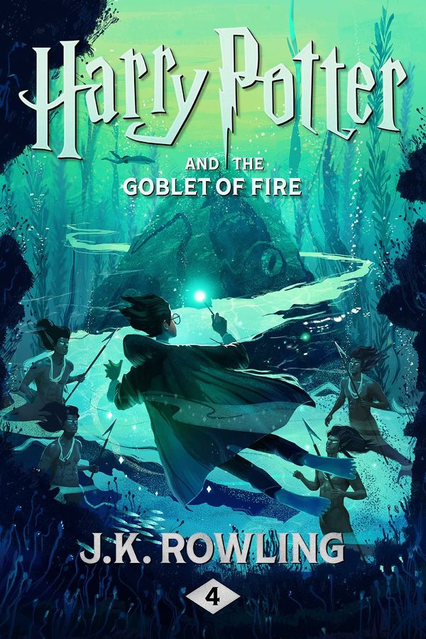 Harry Potter and the Goblet of Fire Book Cover