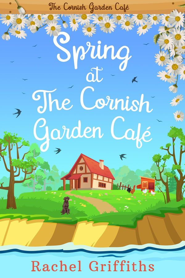 Spring at The Cornish Garden Café Book Cover