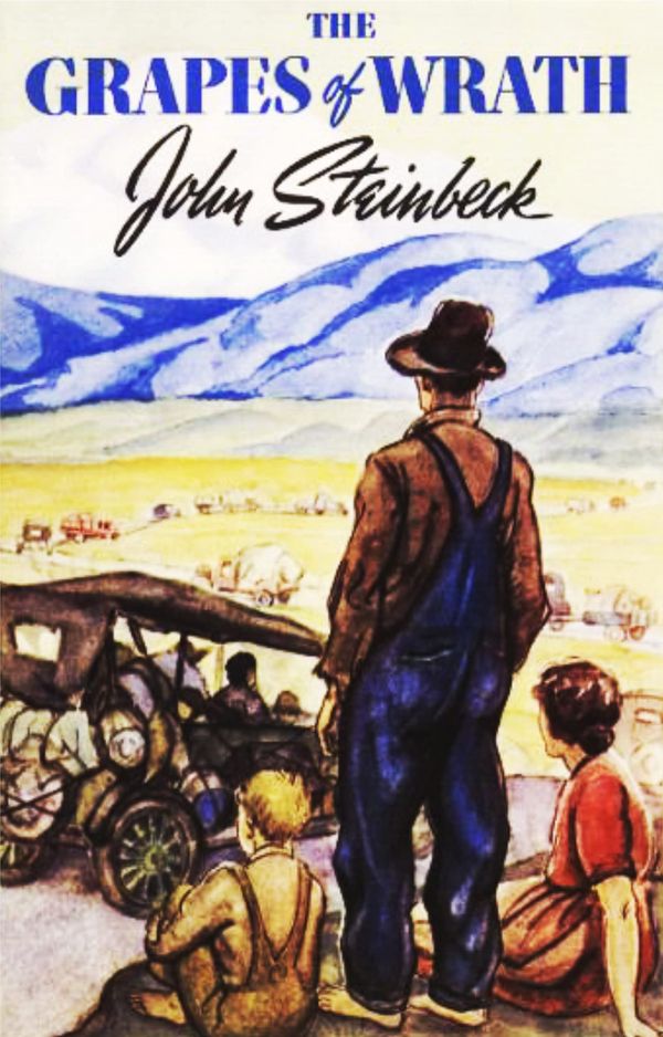 Grapes of Wrath Book Cover