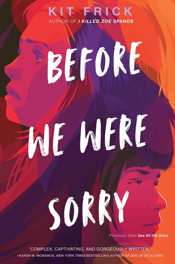 Before We Were Sorry Book Cover
