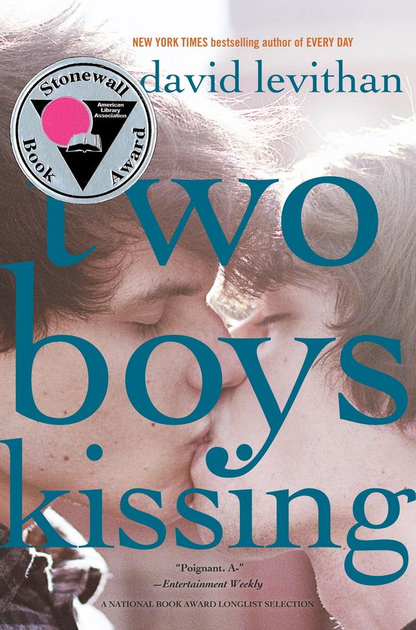 Two Boys Kissing Book Cover