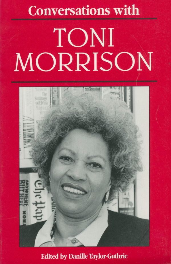 Conversations with Toni Morrison Book Cover