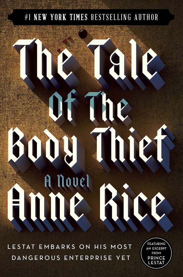 The Tale of the Body Thief Book Cover