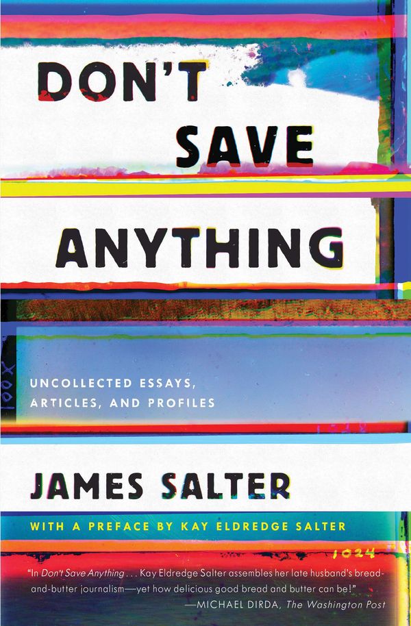 Don't Save Anything Book Cover