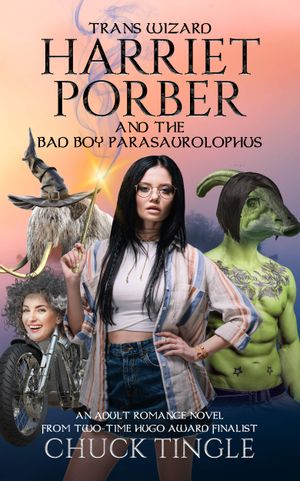 Trans Wizard Harriet Porber And The Bad Boy Parasaurolophus