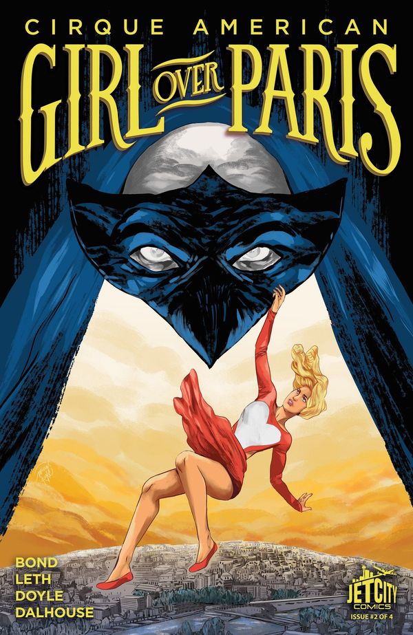 Girl Over Paris #2 cover
