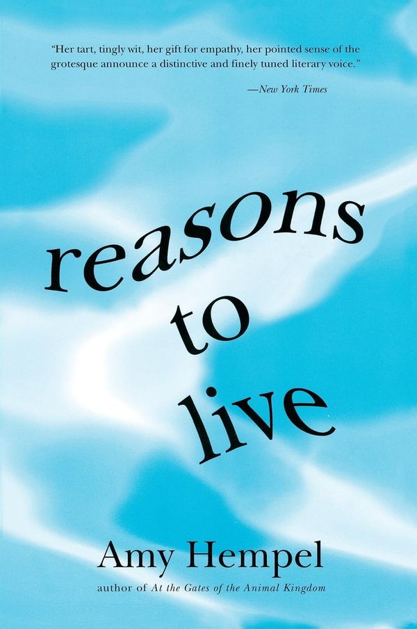 Reasons to Live Book Cover
