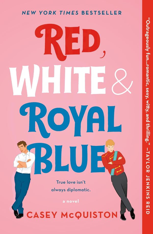 Red, White & Royal Blue Book Cover