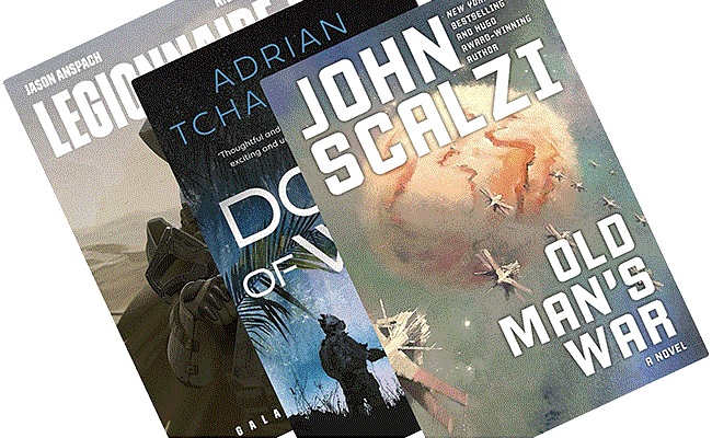Sci-Fi Books with Futuristic Soldiers Defending Humanity