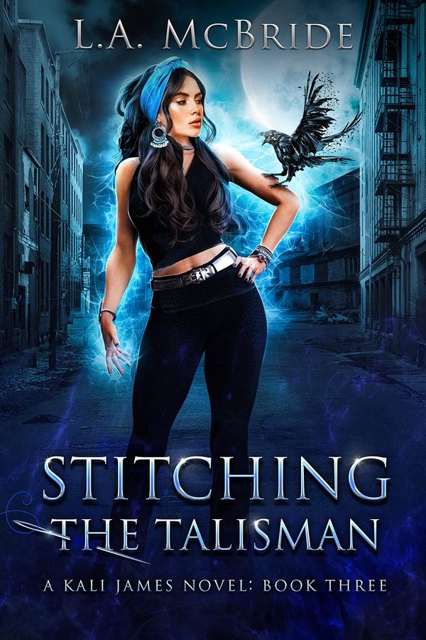 Stitching the Talisman cover